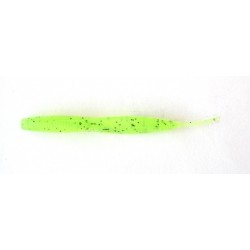 Силиконовая приманка на хищную рыбу, Taipan Rain Worm, 3,8 дюйма, 8шт/уп, цвет №06 Chartrease